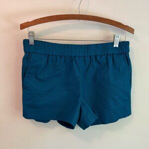 J.Crew Peacock Blue Shorts, Size 4